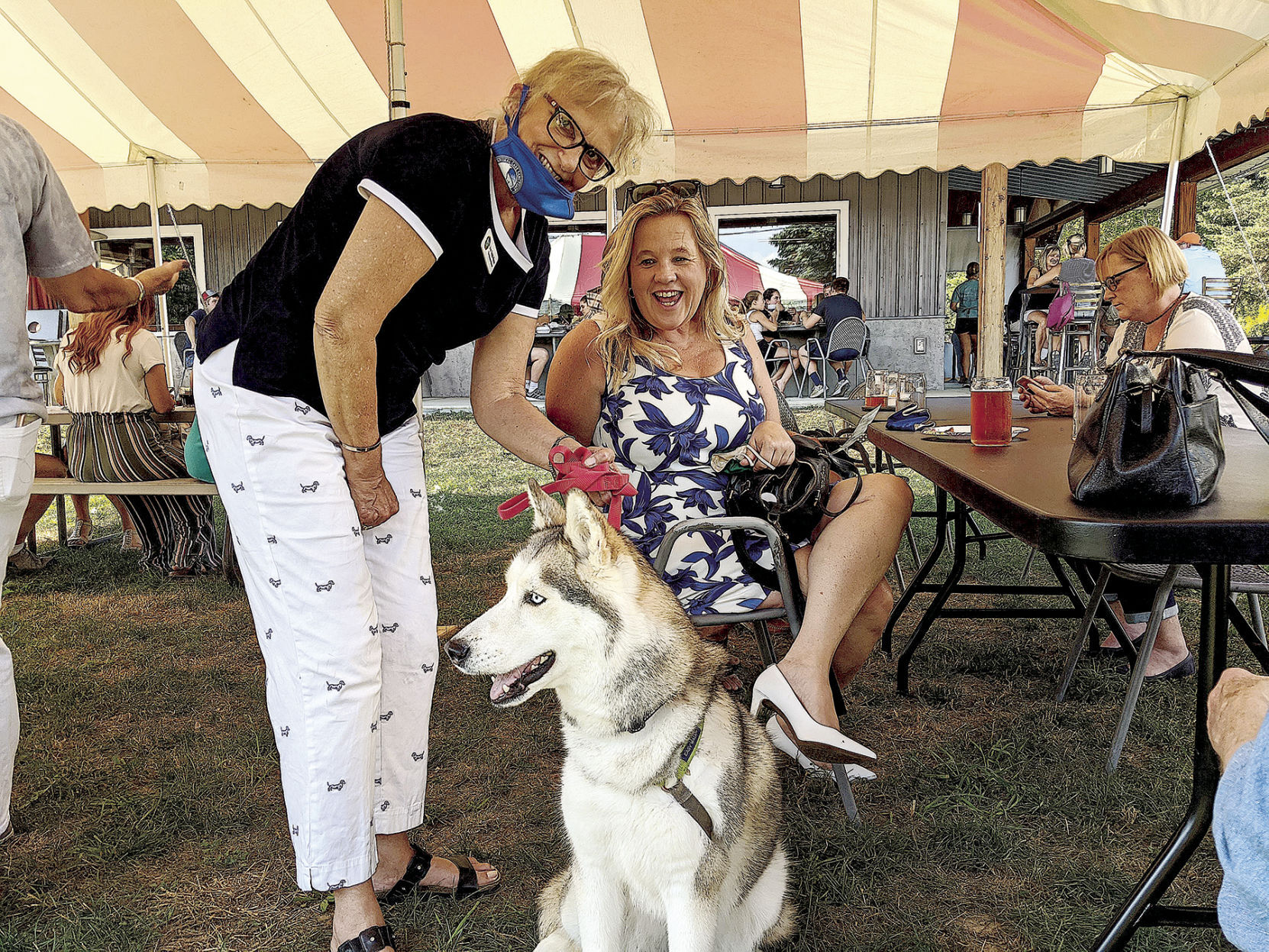 Bluestone Brewery hosts Yappy Hour
